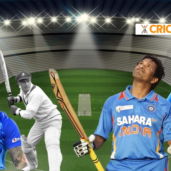 Top 10 batsmen in cricket history including Don Bradman, Sachin Tendulkar, Virat Kohli, Brian Lara, Ricky Ponting and other greatest cricket legends