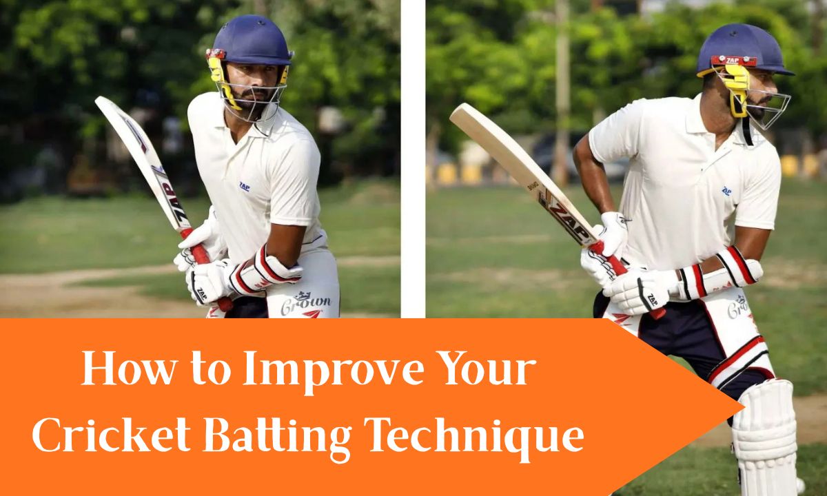 How to improve your cricket batting technique with drills and tips