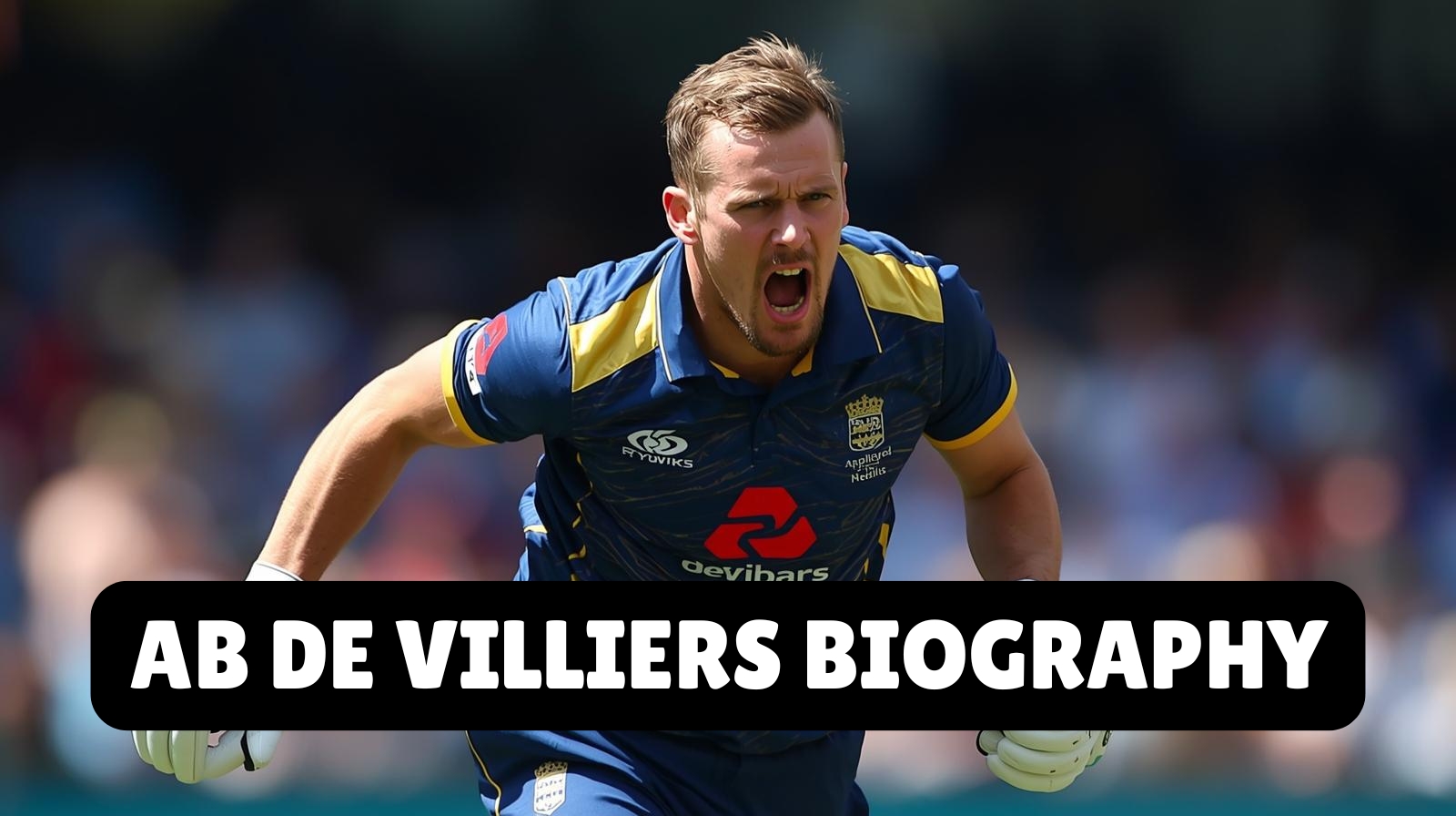 AB de Villiers South African cricketer Mr 360 playing a cricket shot