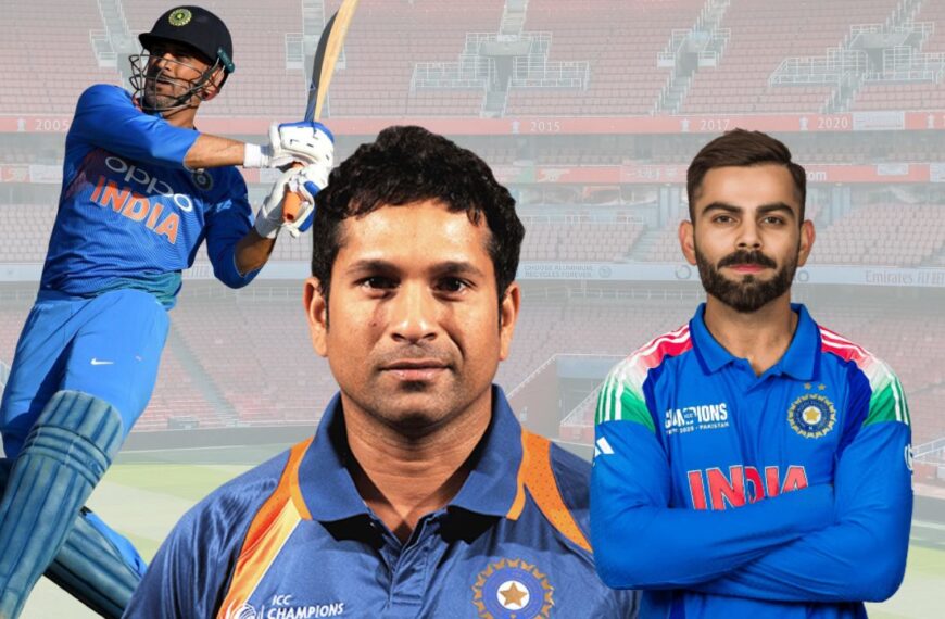 Three richest cricketers in the world Sachin Tendulkar MS Dhoni and Virat Kohli