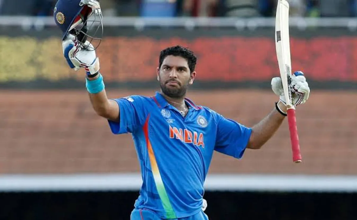 Yuvraj Singh biography stats records six sixes World Cup